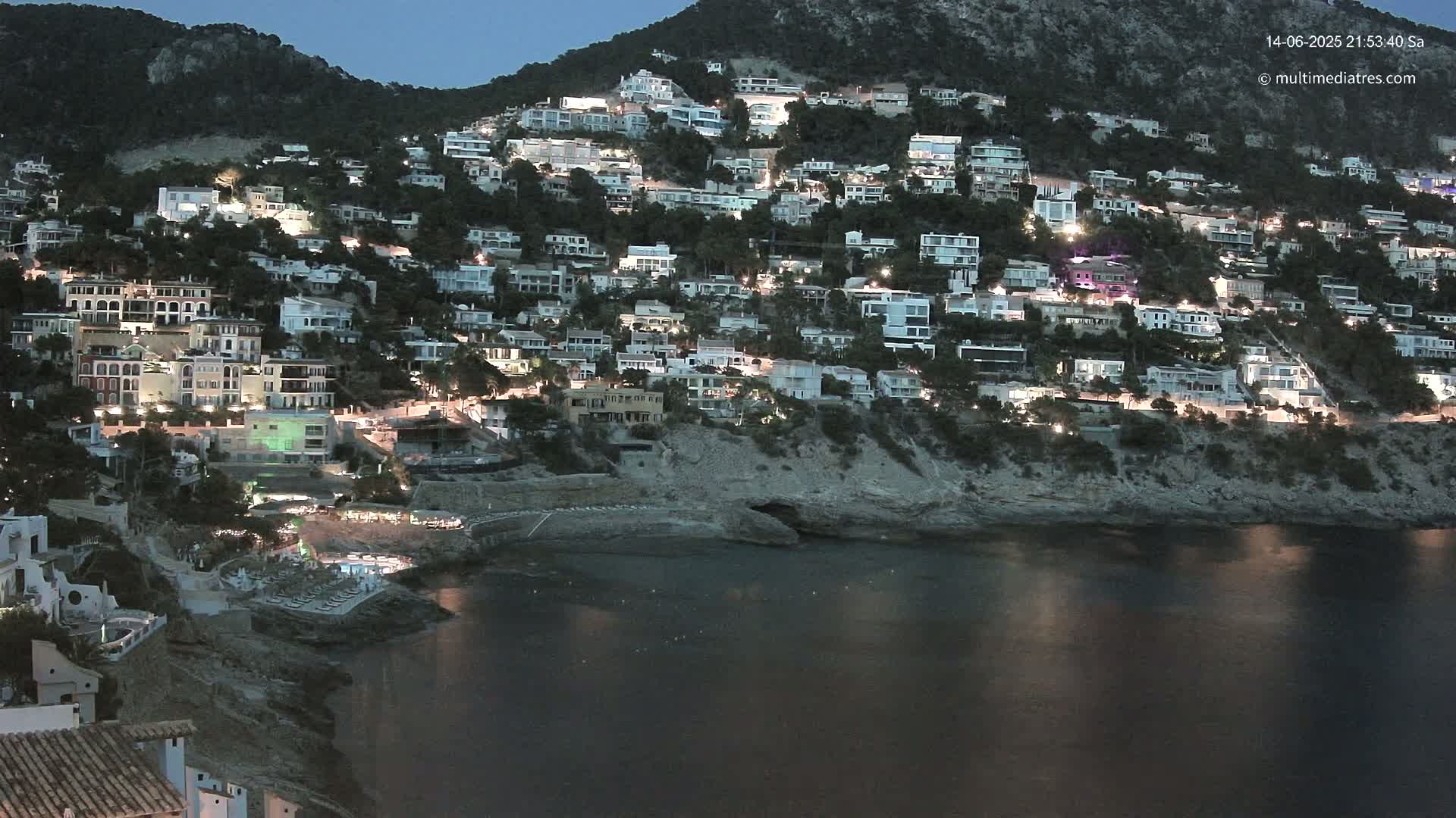 Mallorca, Port d' Andratx Cala Llamp (Cala Bay) Live Cam - Balearic Islands, Spain