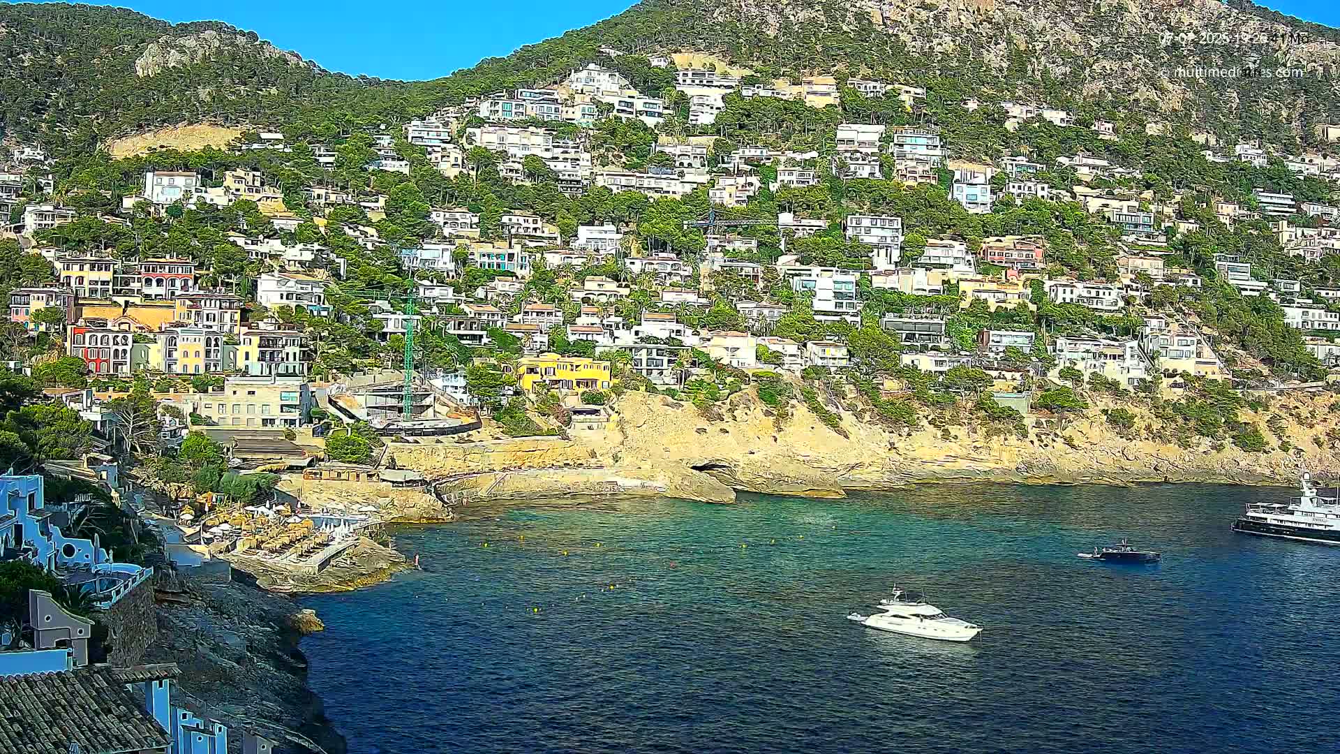 Mallorca, Port d' Andratx Cala Llamp (Cala Bay) Live Cam - Balearic Islands, Spain