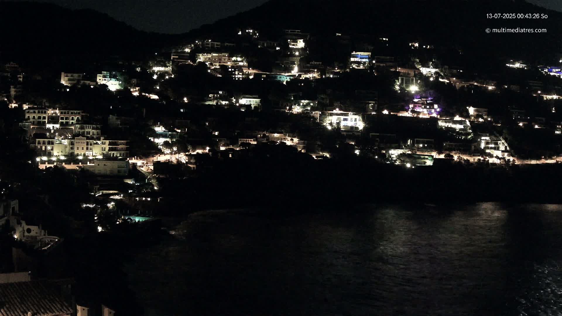 Mallorca, Port d' Andratx Cala Llamp (Cala Bay) Live Cam - Balearic Islands, Spain