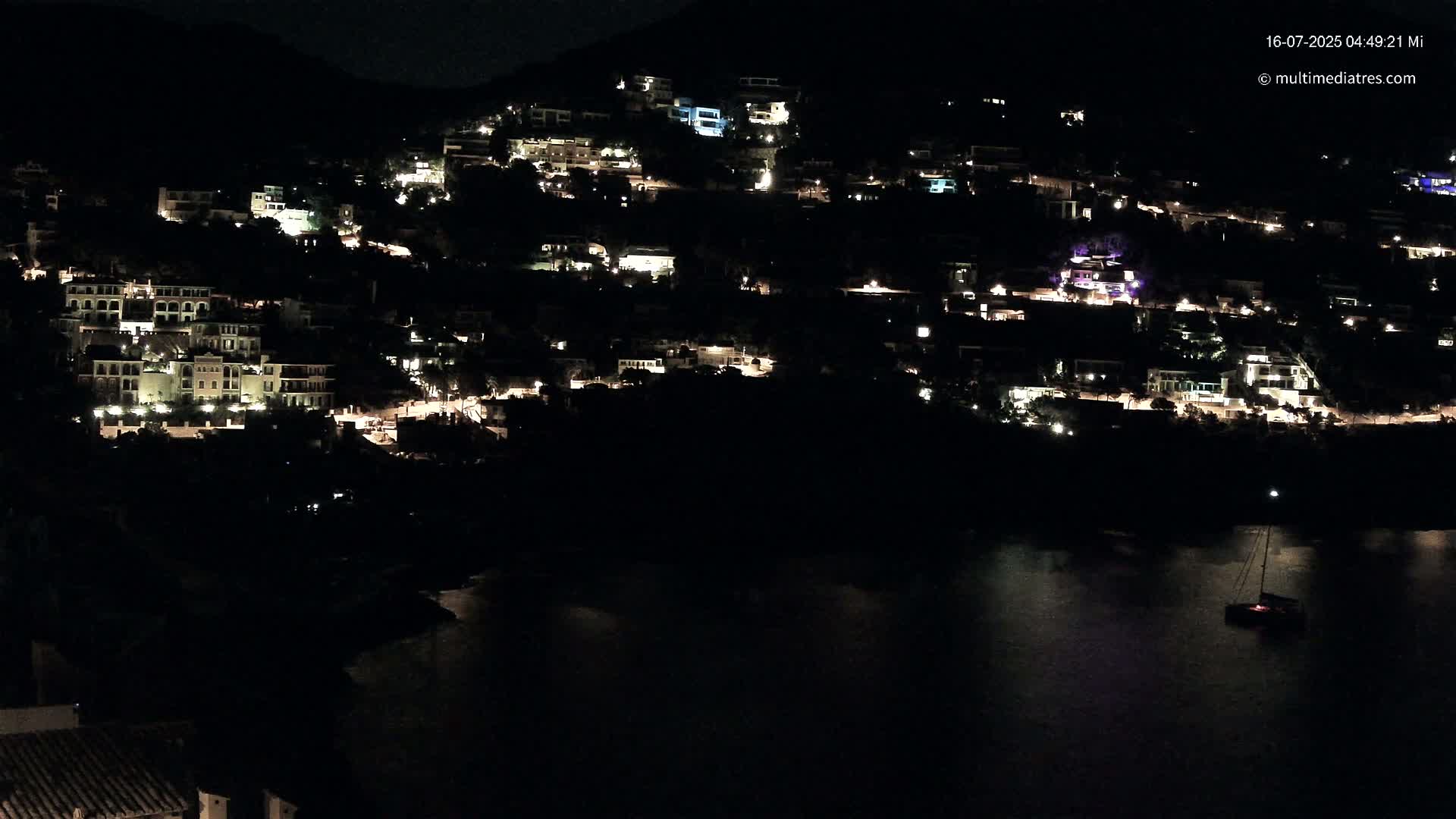 Mallorca, Port d' Andratx Cala Llamp (Cala Bay) Live Cam - Balearic Islands, Spain