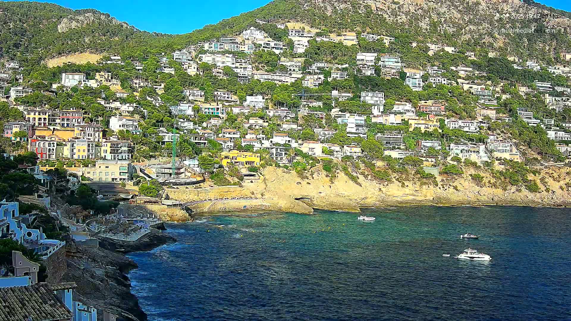 Mallorca, Port d' Andratx Cala Llamp (Cala Bay) Live Cam - Balearic Islands, Spain