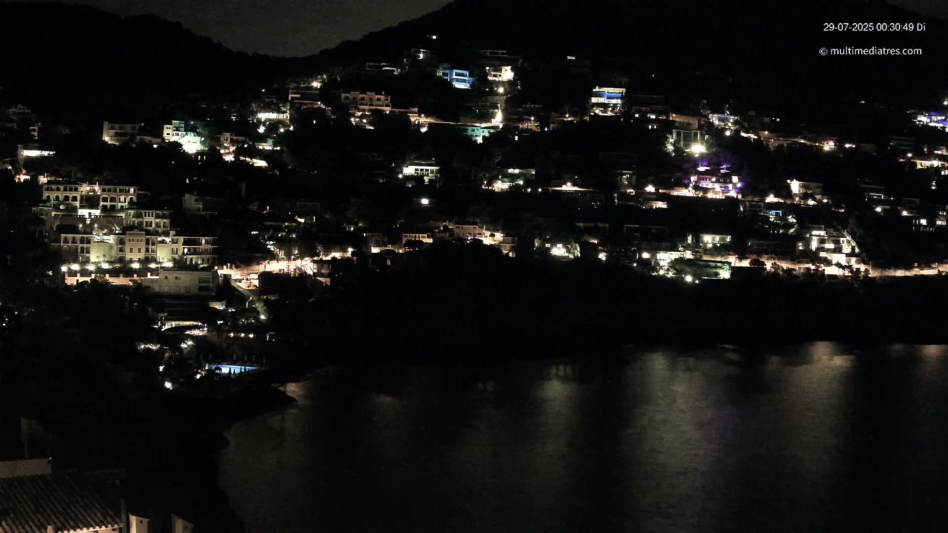Mallorca, Port d' Andratx Cala Llamp (Cala Bay) Live Cam - Balearic Islands, Spain
