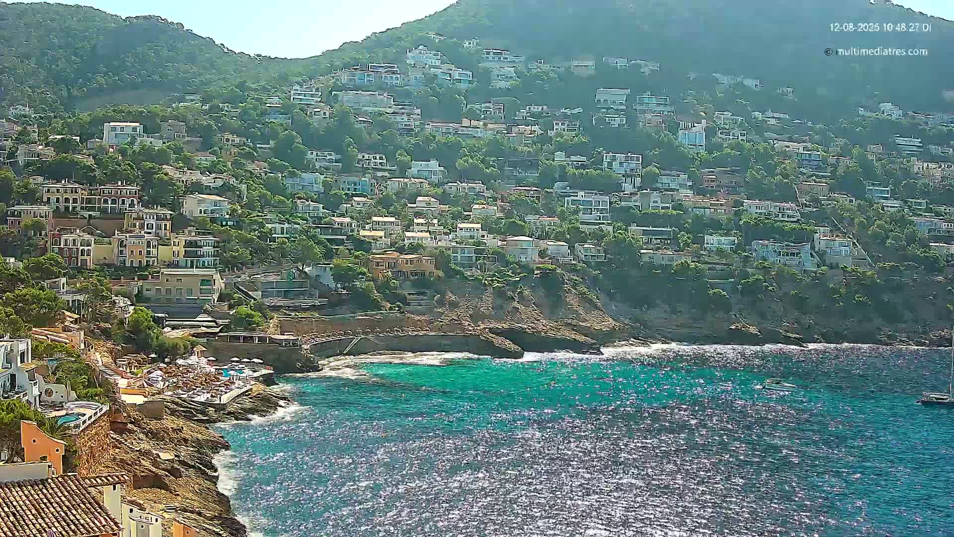 Mallorca, Port d' Andratx Cala Llamp (Cala Bay) Live Cam - Balearic Islands, Spain