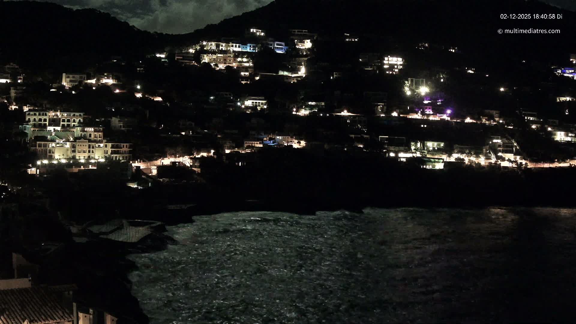 Mallorca, Port d' Andratx Cala Llamp (Cala Bay) Live Cam - Balearic Islands, Spain