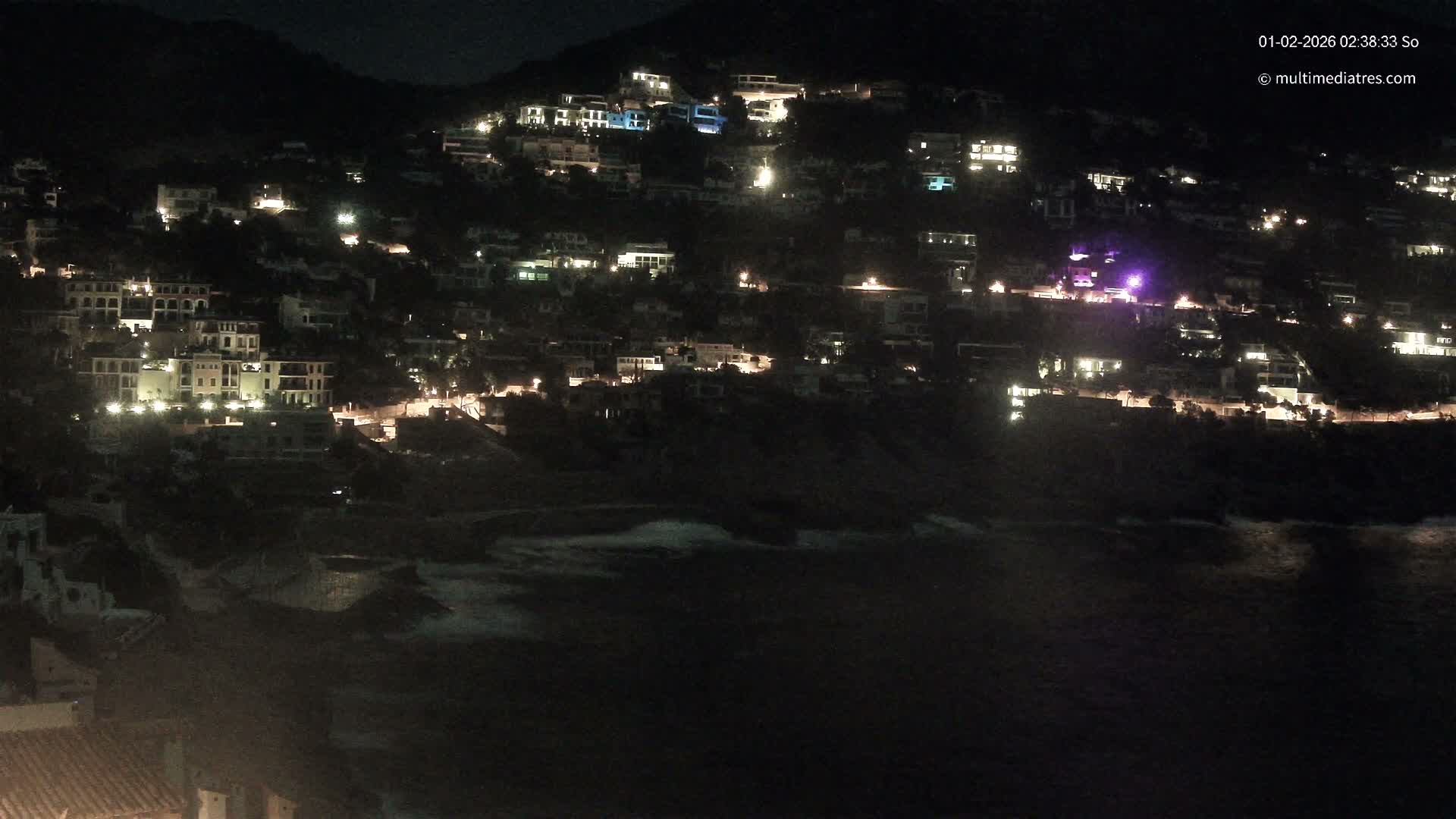 Mallorca, Port d' Andratx Cala Llamp (Cala Bay) Live Cam - Balearic Islands, Spain