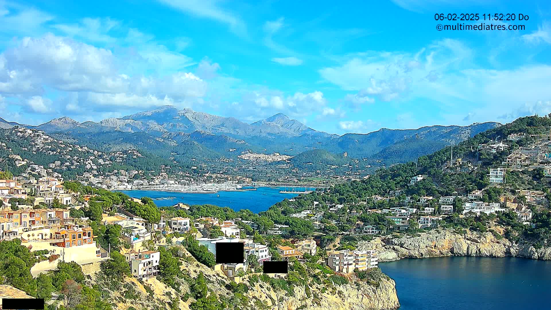 Mallorca Port d'Andratx  La Mola Live Cam - Balearic Islands, Spain