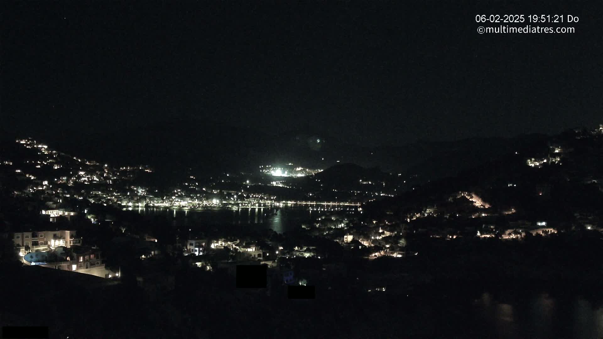 Mallorca Port d'Andratx  La Mola Live Cam - Balearic Islands, Spain