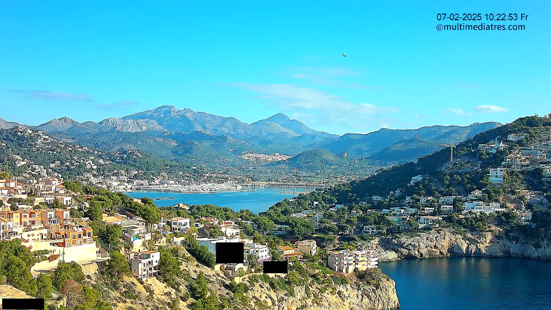 Mallorca Port d'Andratx  La Mola Live Cam - Balearic Islands, Spain