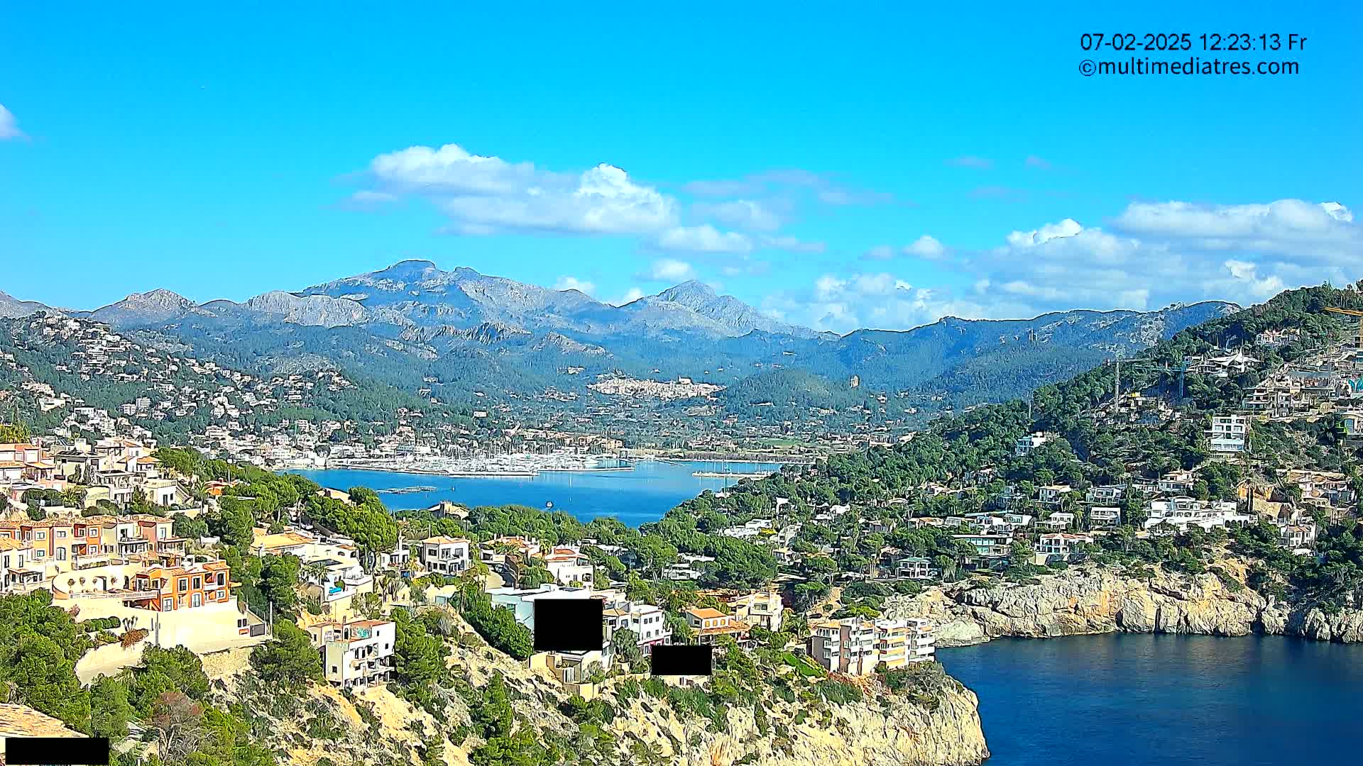 Mallorca Port d'Andratx  La Mola Live Cam - Balearic Islands, Spain