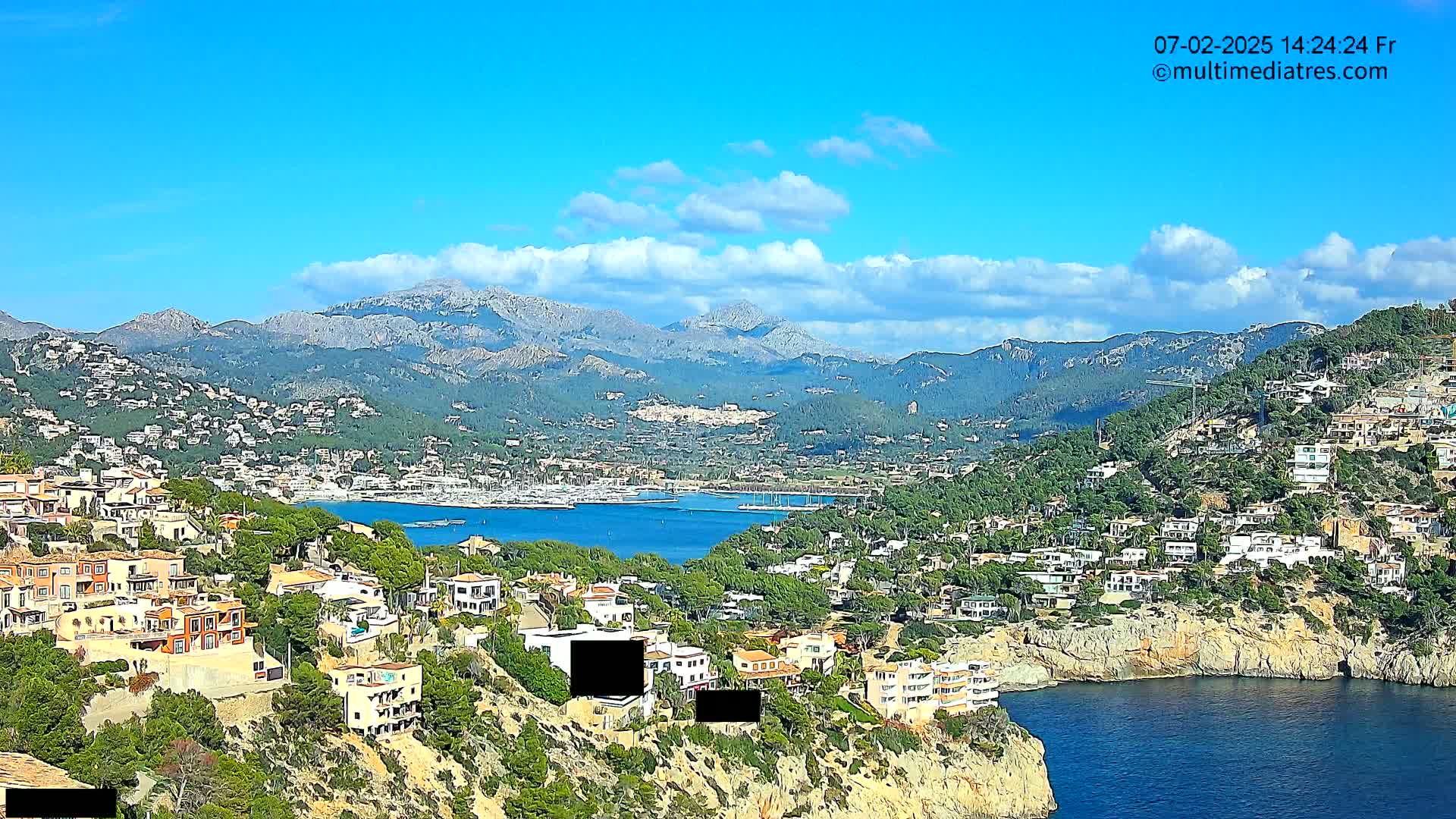 Mallorca Port d'Andratx  La Mola Live Cam - Balearic Islands, Spain
