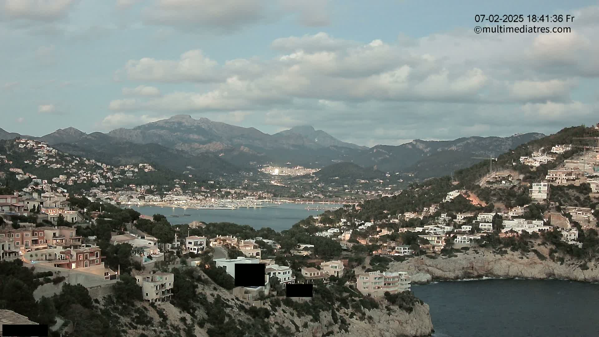 Mallorca Port d'Andratx  La Mola Live Cam - Balearic Islands, Spain