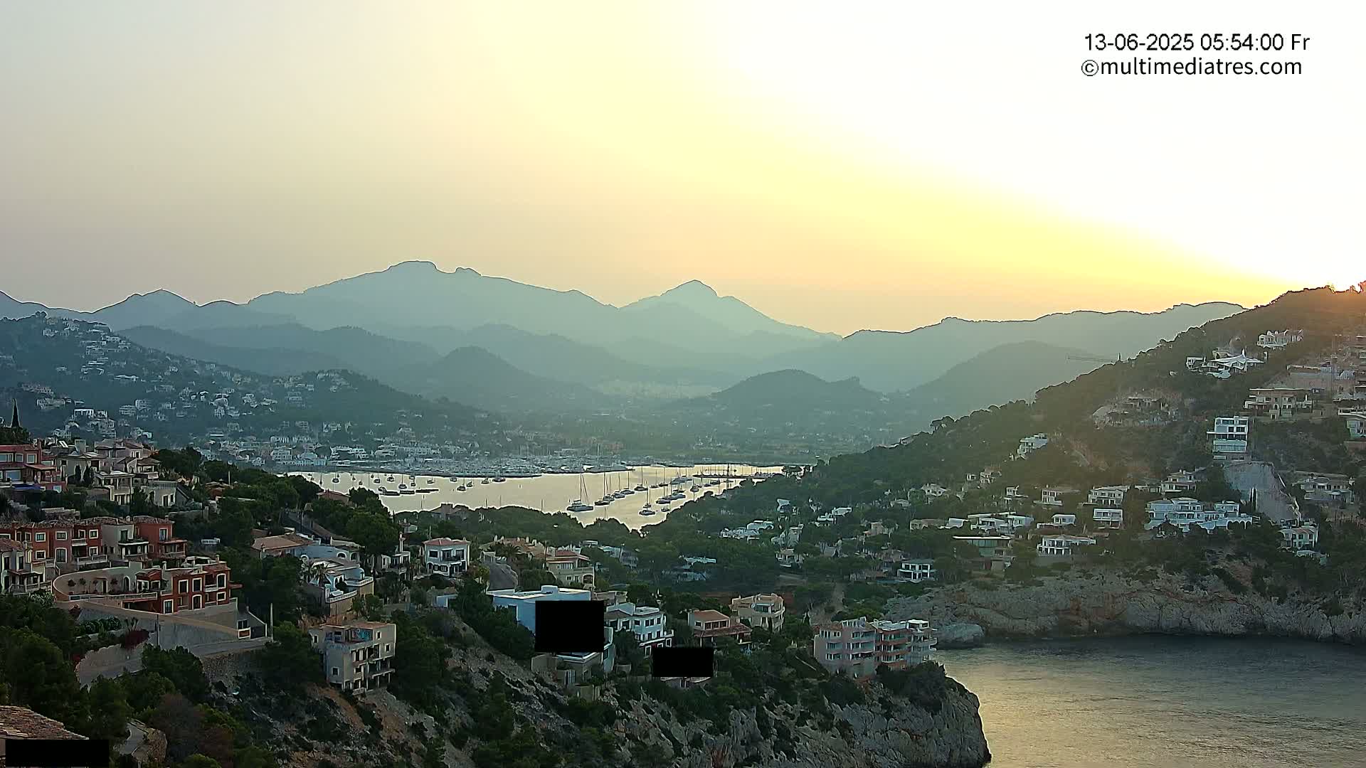 Mallorca Port d'Andratx  La Mola Live Cam - Balearic Islands, Spain