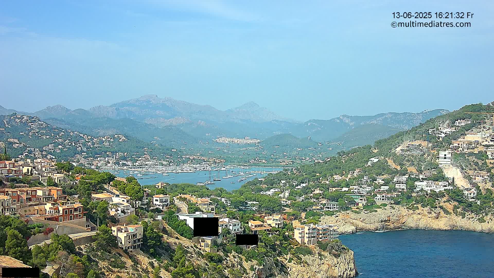 Mallorca Port d'Andratx  La Mola Live Cam - Balearic Islands, Spain
