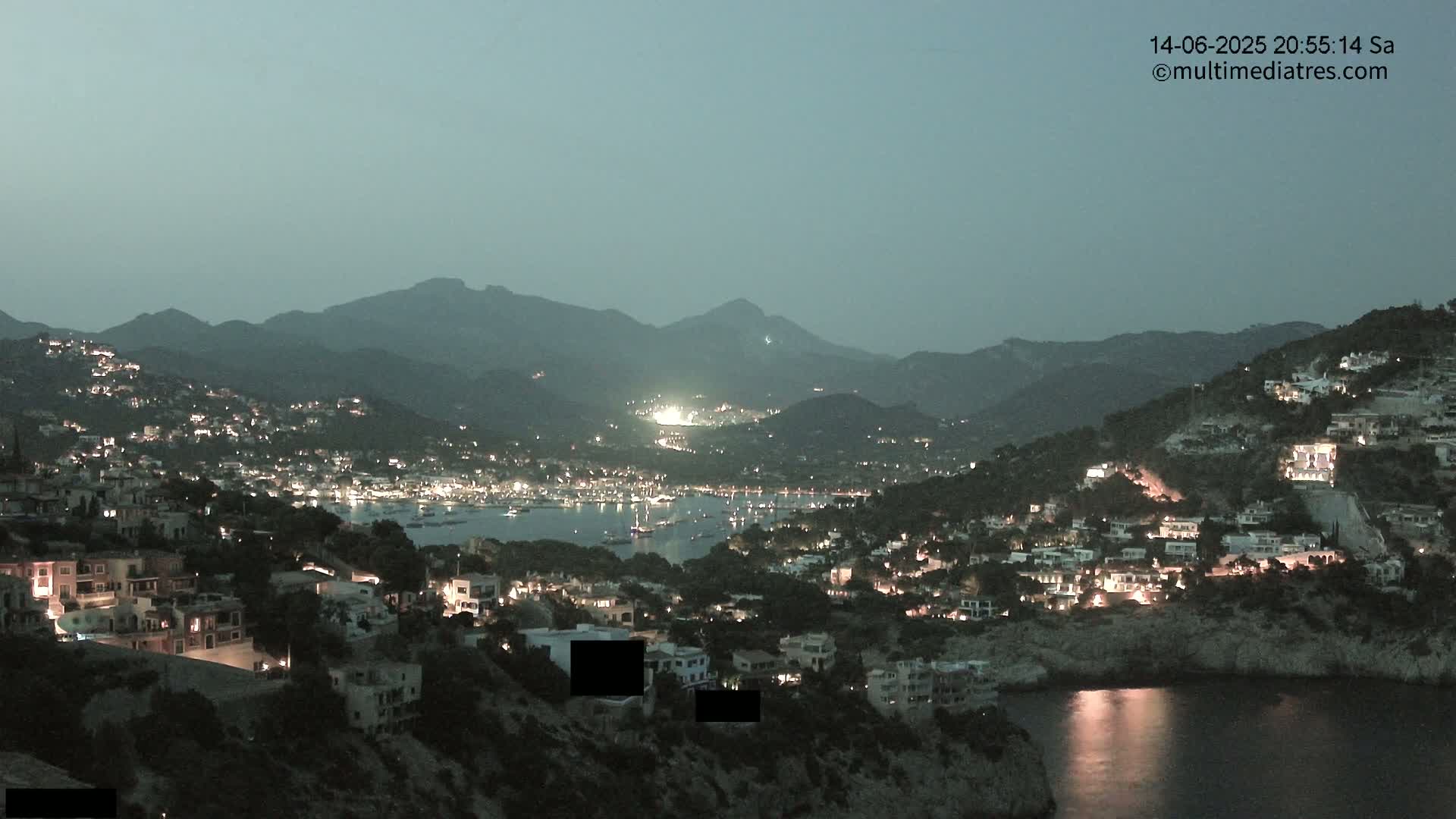 Mallorca Port d'Andratx  La Mola Live Cam - Balearic Islands, Spain