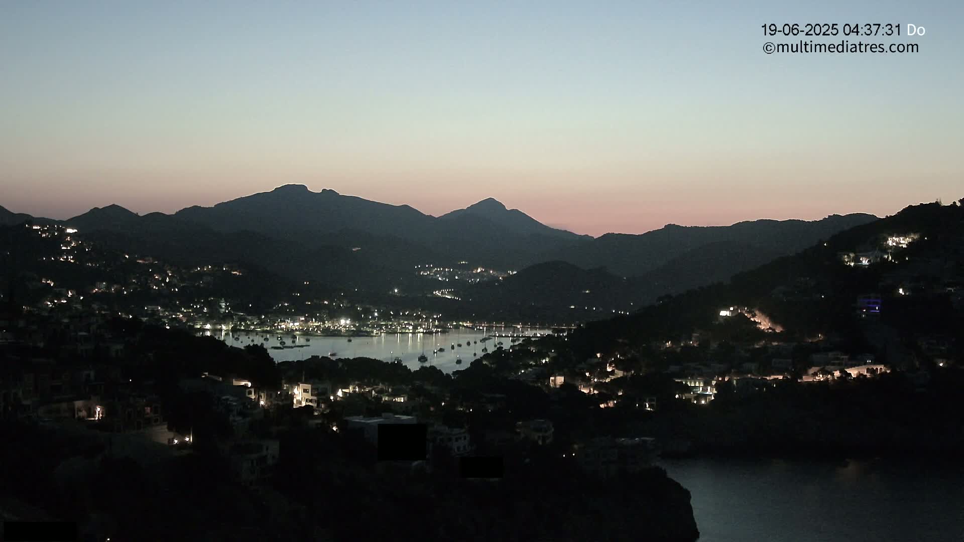 Mallorca Port d'Andratx  La Mola Live Cam - Balearic Islands, Spain