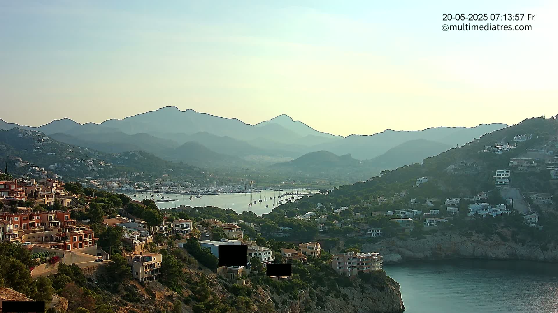 Mallorca Port d'Andratx  La Mola Live Cam - Balearic Islands, Spain