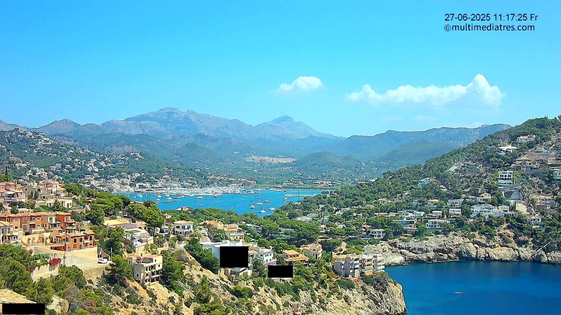 Mallorca Port d'Andratx  La Mola Live Cam - Balearic Islands, Spain