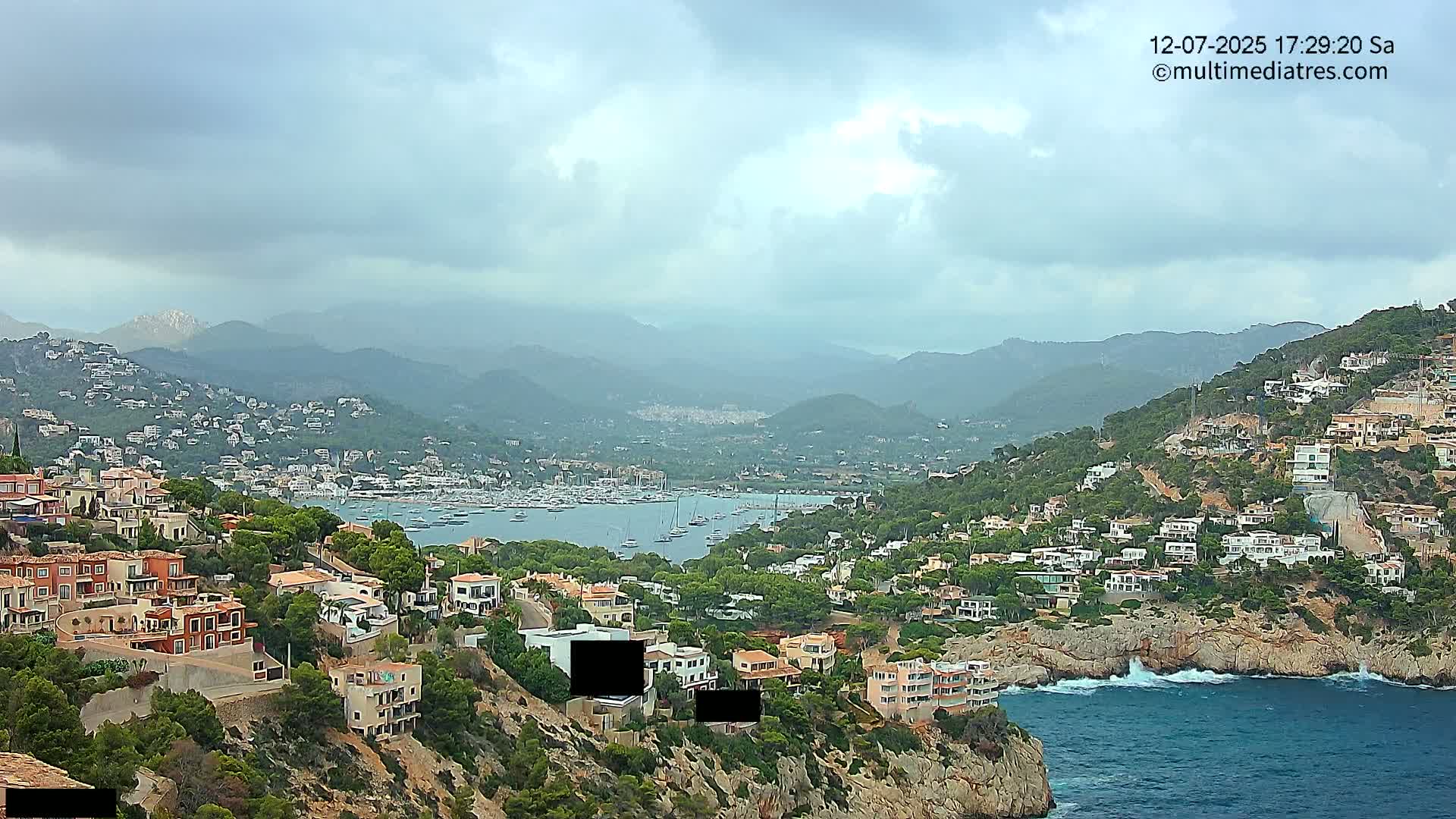 Mallorca Port d'Andratx  La Mola Live Cam - Balearic Islands, Spain