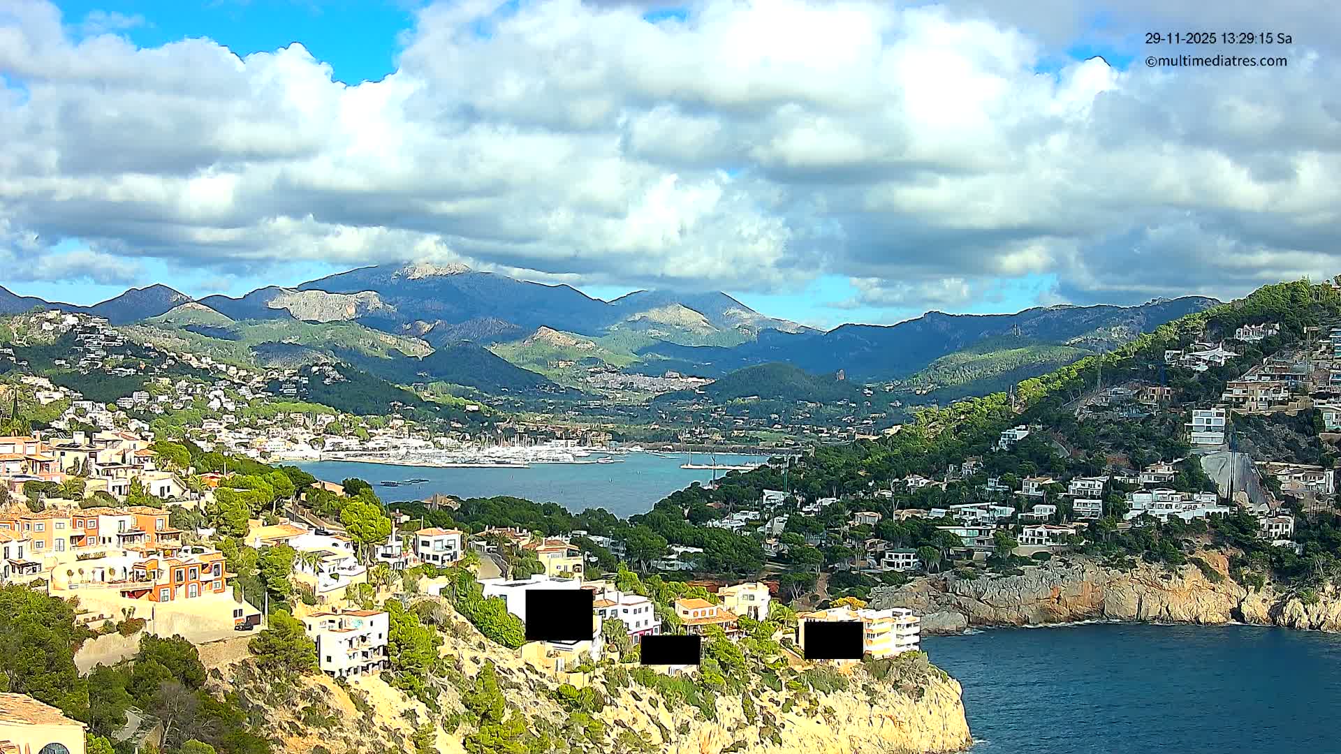 Mallorca Port d'Andratx  La Mola Live Cam - Balearic Islands, Spain
