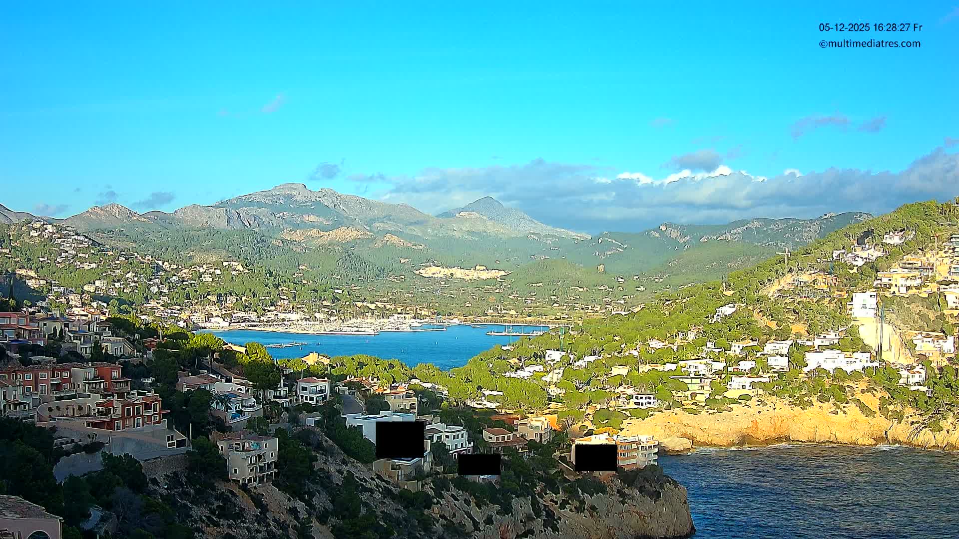 Mallorca Port d'Andratx  La Mola Live Cam - Balearic Islands, Spain