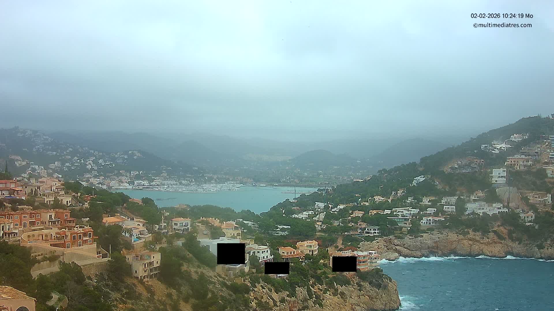 Mallorca Port d'Andratx  La Mola Live Cam - Balearic Islands, Spain