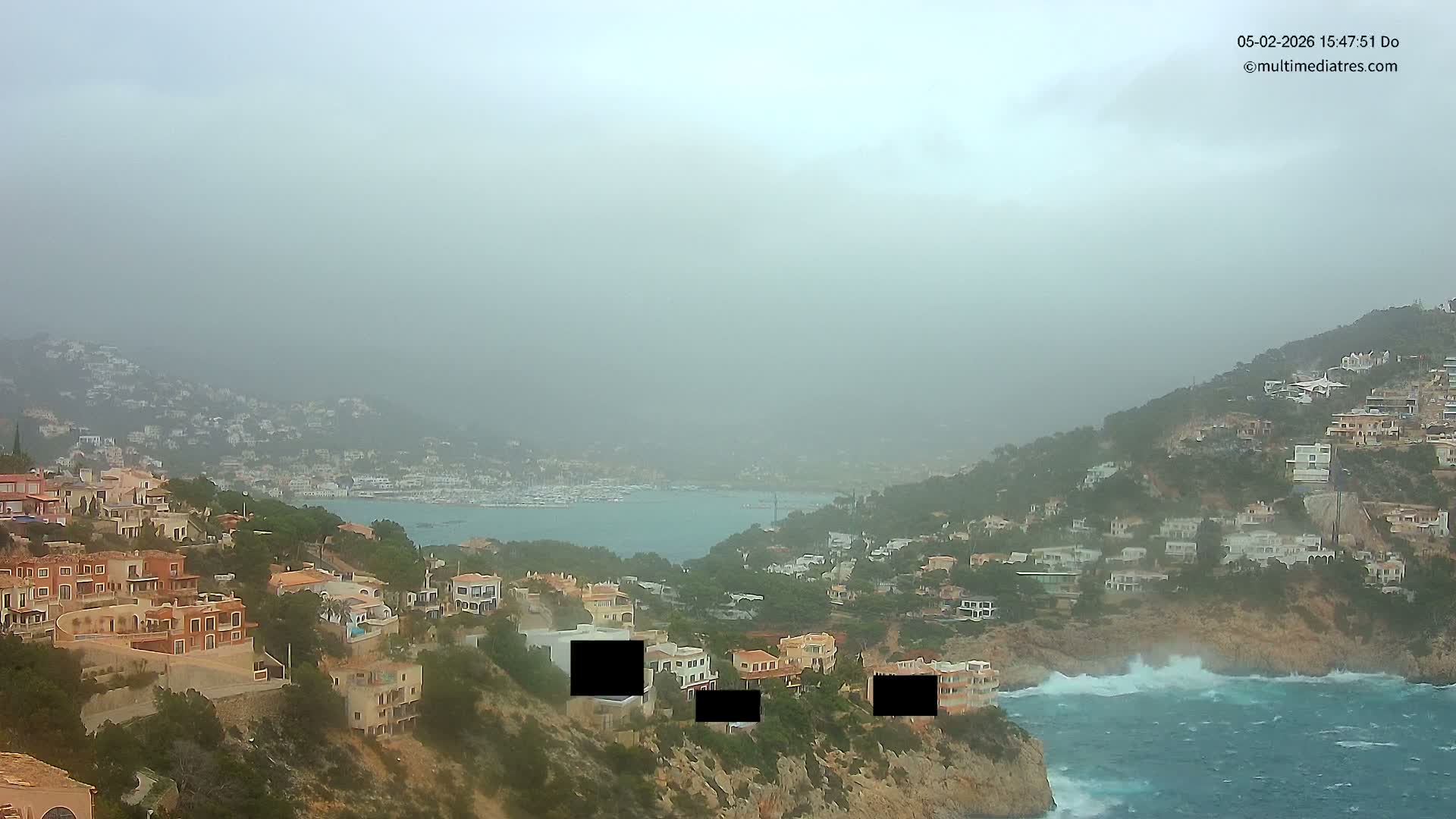 Mallorca Port d'Andratx  La Mola Live Cam - Balearic Islands, Spain