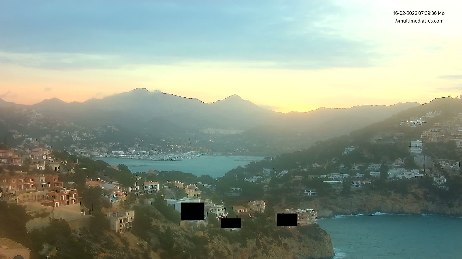 Mallorca Port d'Andratx  La Mola Live Cam - Balearic Islands, Spain