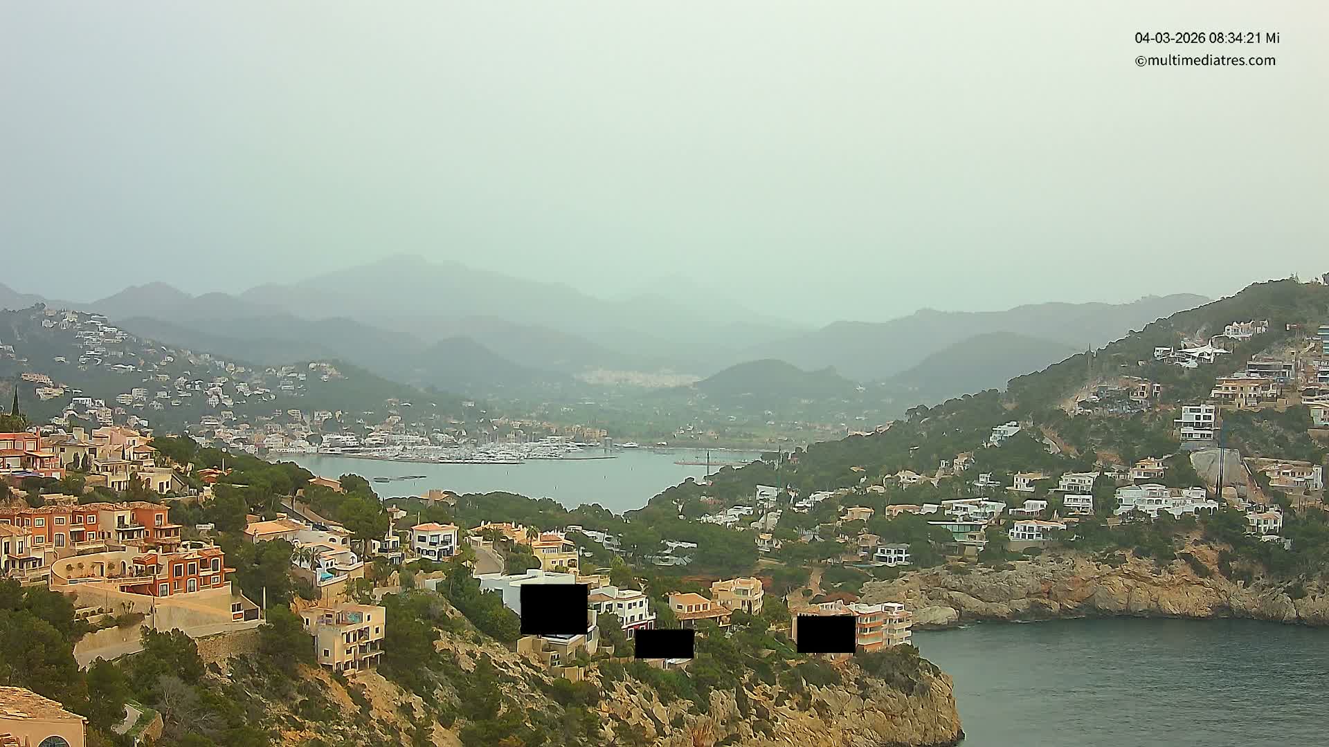 Mallorca Port d'Andratx  La Mola Live Cam - Balearic Islands, Spain