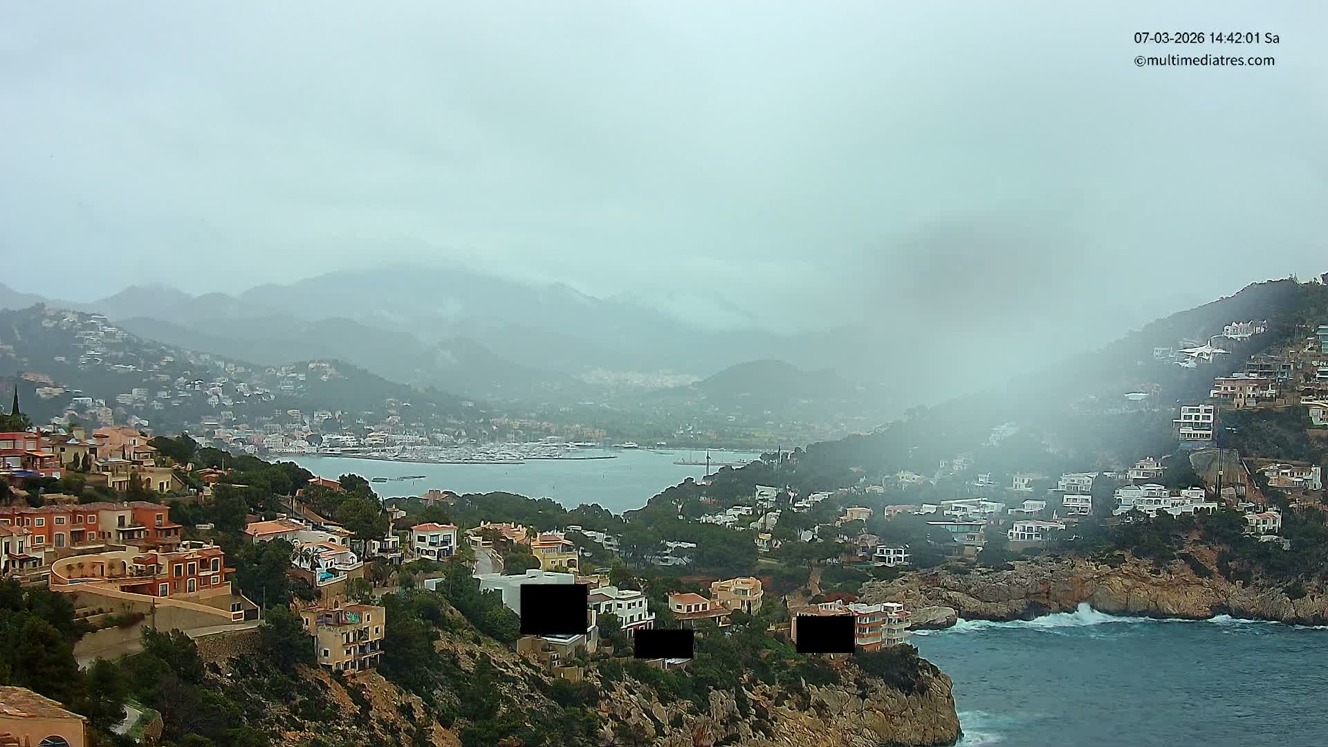 Mallorca Port d'Andratx  La Mola Live Cam - Balearic Islands, Spain