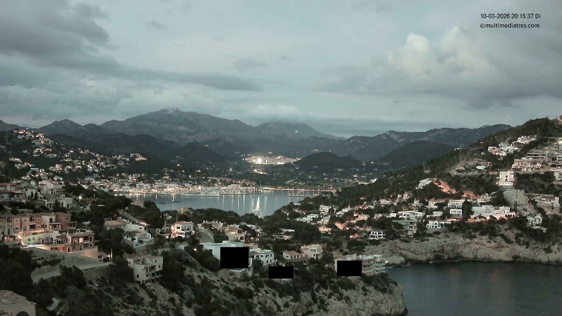 Mallorca Port d'Andratx  La Mola Live Cam - Balearic Islands, Spain