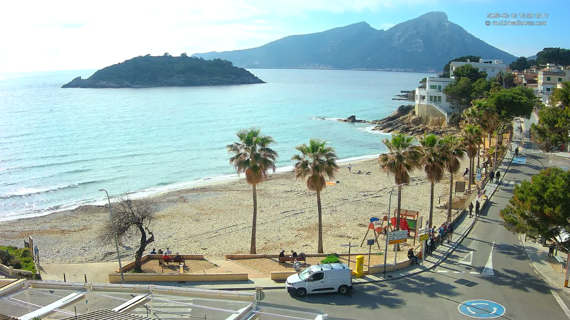 Mallorca Port d'Andratx  La Mola Live Cam - Balearic Islands, Spain