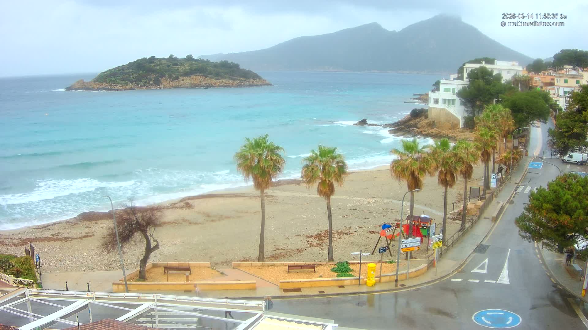 Mallorca Port d'Andratx  La Mola Live Cam - Balearic Islands, Spain
