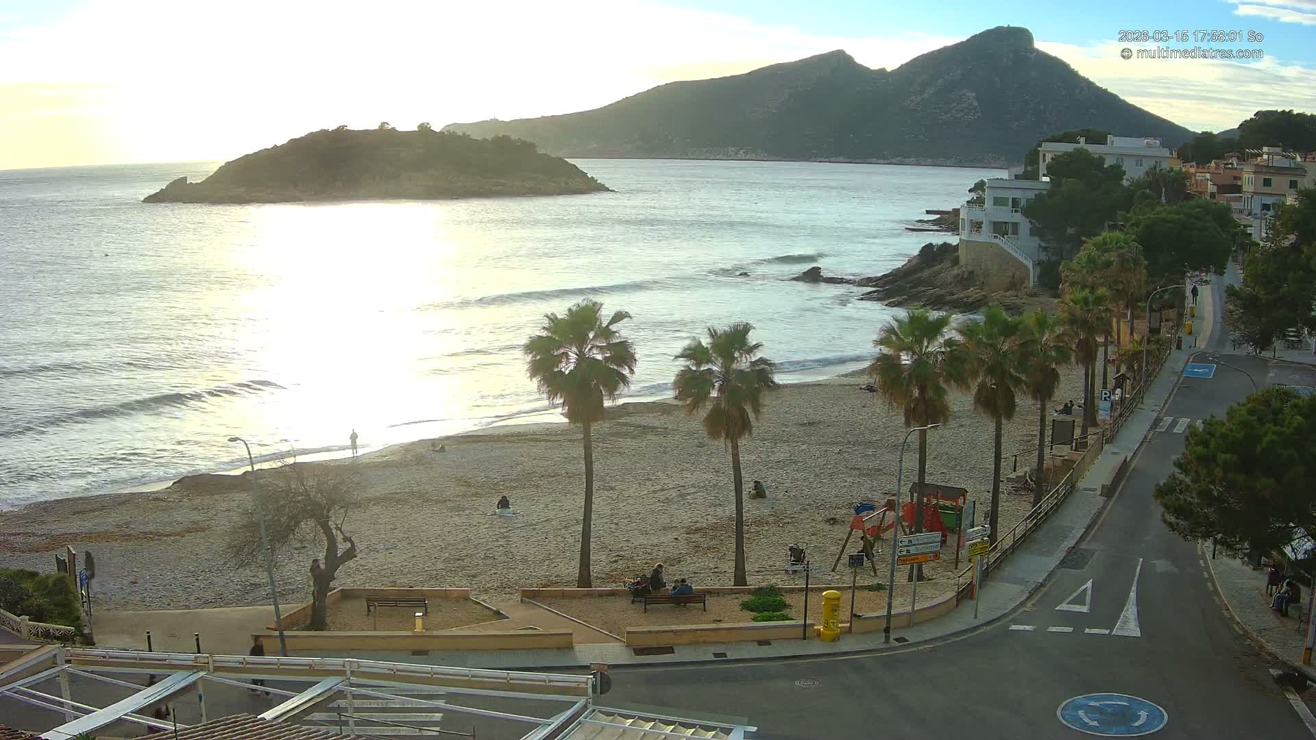 Mallorca Port d'Andratx  La Mola Live Cam - Balearic Islands, Spain