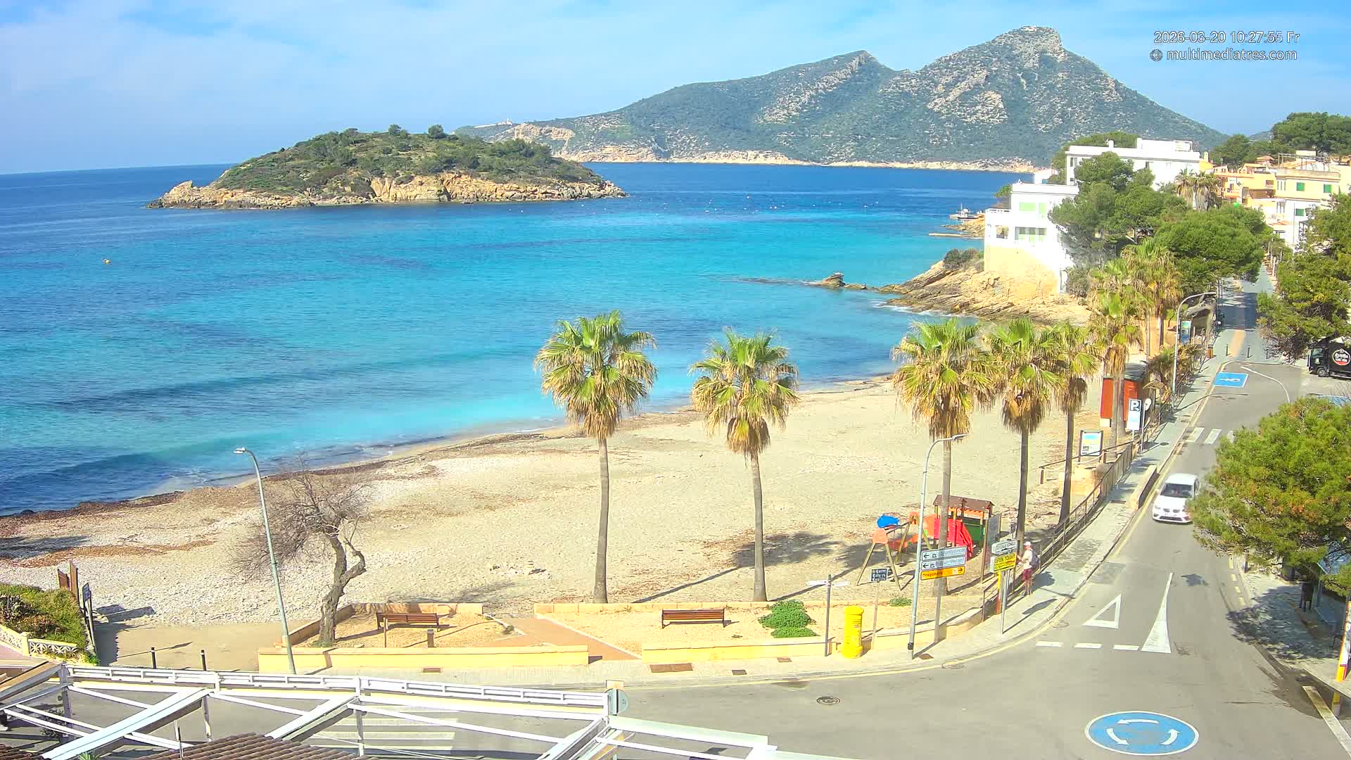 Mallorca Port d'Andratx  La Mola Live Cam - Balearic Islands, Spain