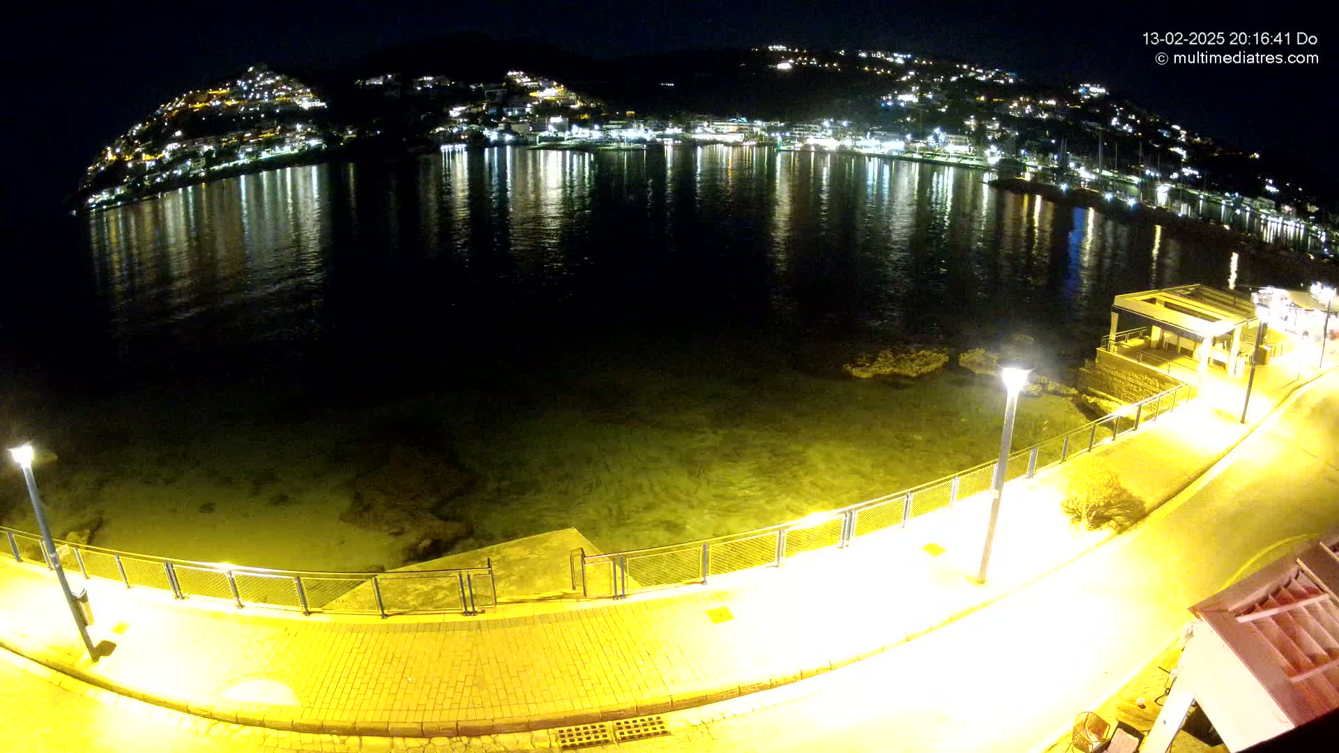 Mallorca, Port d' Andratx Sunset Live Cam - Balearic Islands, Spain