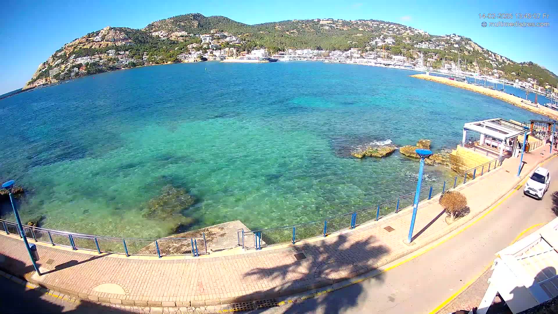 Mallorca, Port d' Andratx Sunset Live Cam - Balearic Islands, Spain