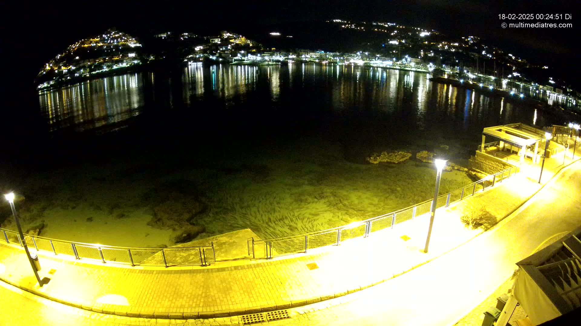 Mallorca, Port d' Andratx Sunset Live Cam - Balearic Islands, Spain