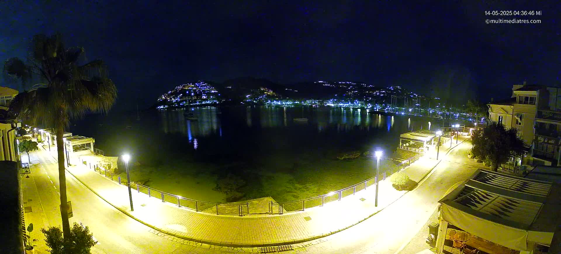 Mallorca, Port d' Andratx Sunset Live Cam - Balearic Islands, Spain