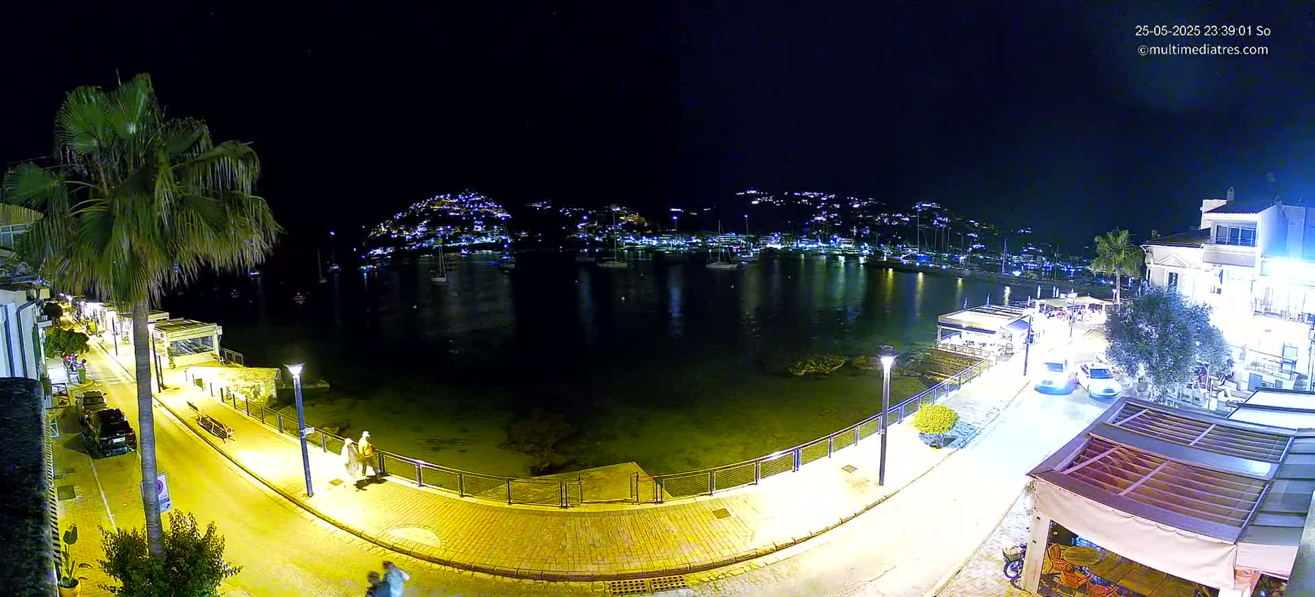 Mallorca, Port d' Andratx Sunset Live Cam - Balearic Islands, Spain
