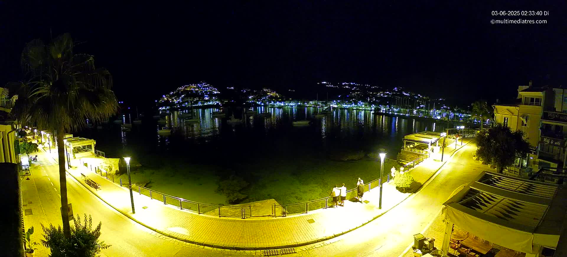 Mallorca, Port d' Andratx Sunset Live Cam - Balearic Islands, Spain