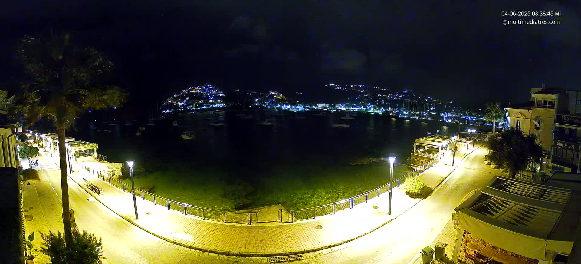 Mallorca, Port d' Andratx Sunset Live Cam - Balearic Islands, Spain