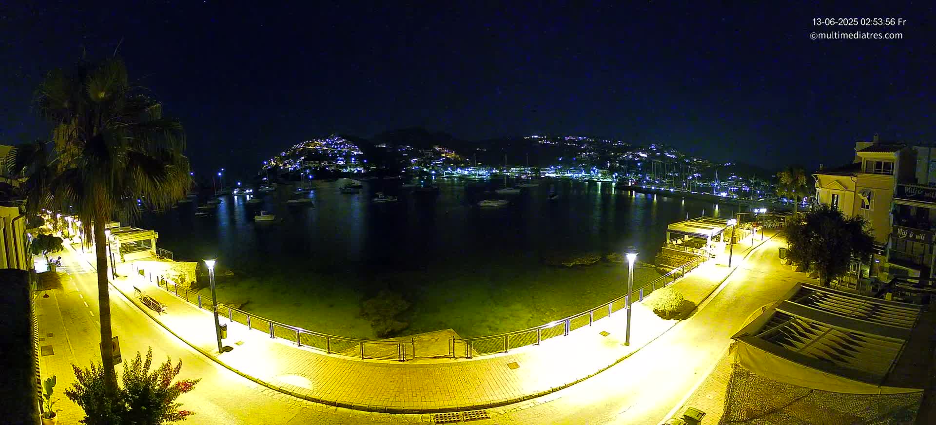 Mallorca, Port d' Andratx Sunset Live Cam - Balearic Islands, Spain
