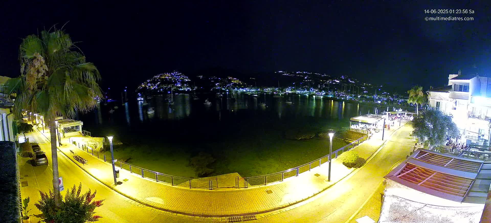 Mallorca, Port d' Andratx Sunset Live Cam - Balearic Islands, Spain