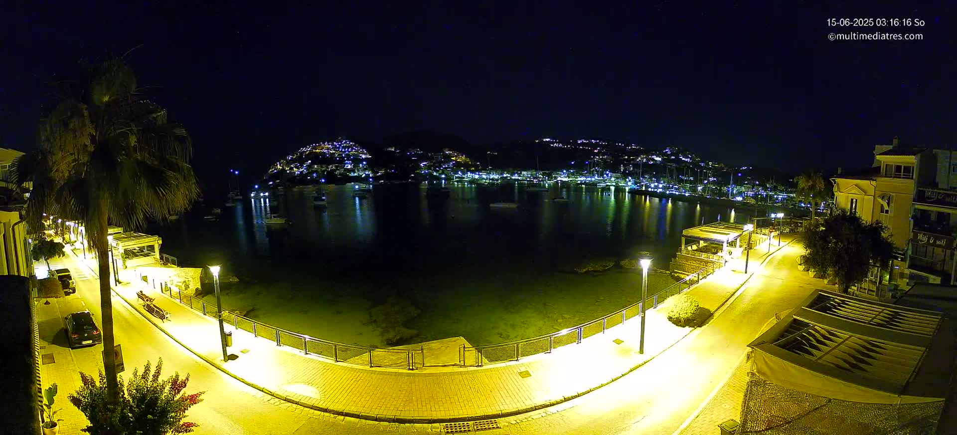 Mallorca, Port d' Andratx Sunset Live Cam - Balearic Islands, Spain