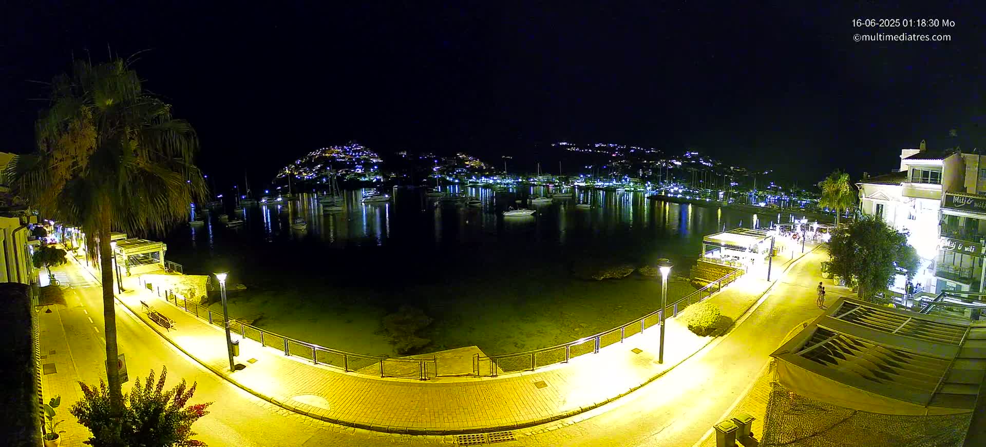 Mallorca, Port d' Andratx Sunset Live Cam - Balearic Islands, Spain