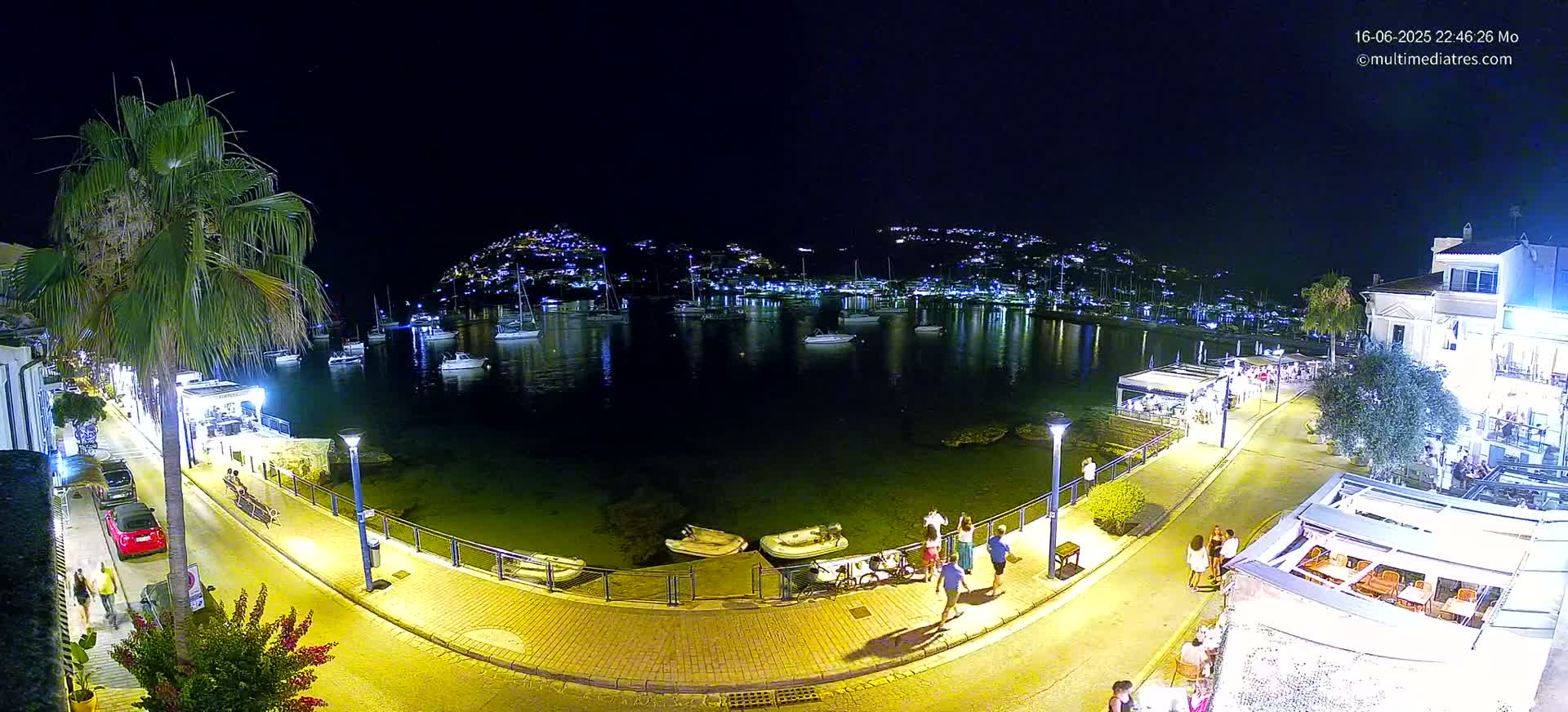 Mallorca, Port d' Andratx Sunset Live Cam - Balearic Islands, Spain