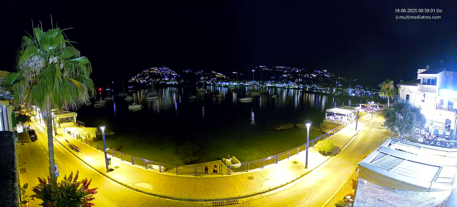 Mallorca, Port d' Andratx Sunset Live Cam - Balearic Islands, Spain