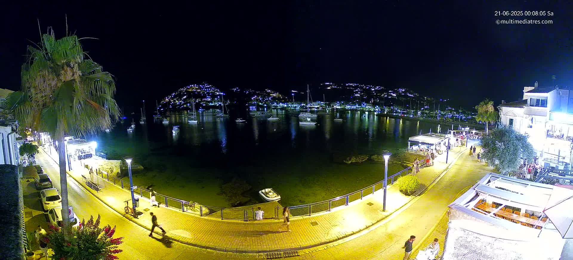Mallorca, Port d' Andratx Sunset Live Cam - Balearic Islands, Spain