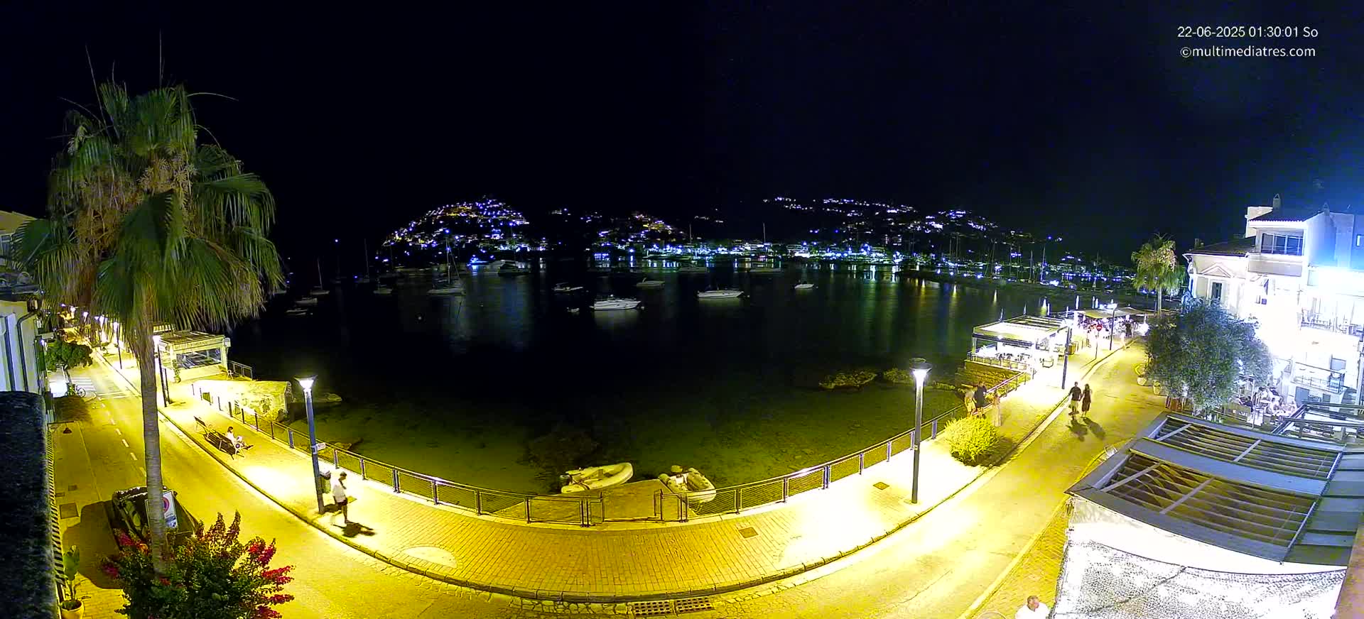 Mallorca, Port d' Andratx Sunset Live Cam - Balearic Islands, Spain