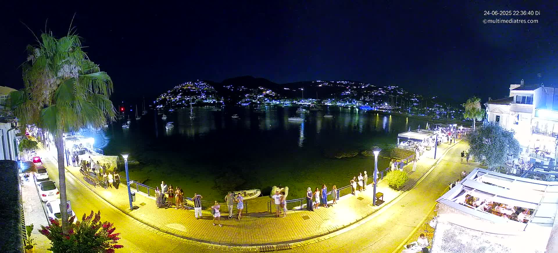 Mallorca, Port d' Andratx Sunset Live Cam - Balearic Islands, Spain